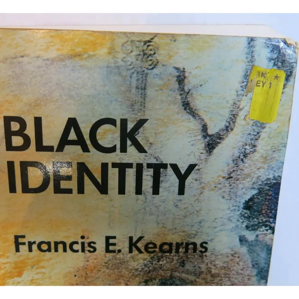 BLACK IDENTITY A Thematic Reader by Francis E Kearns Paperback 1970 Vintage Book